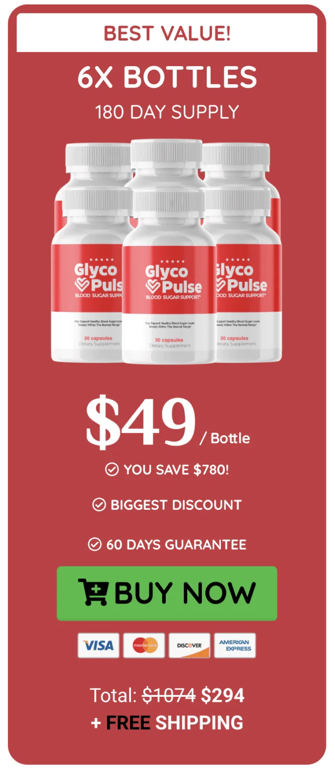 GlycoPulse- 6 Bottle